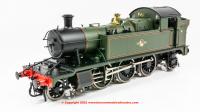 LHT-S-4509 Dapol Lionheart 45xx Prairie Tank Steam Locomotive unnumbered in BR Lined Green livery with Late Crest